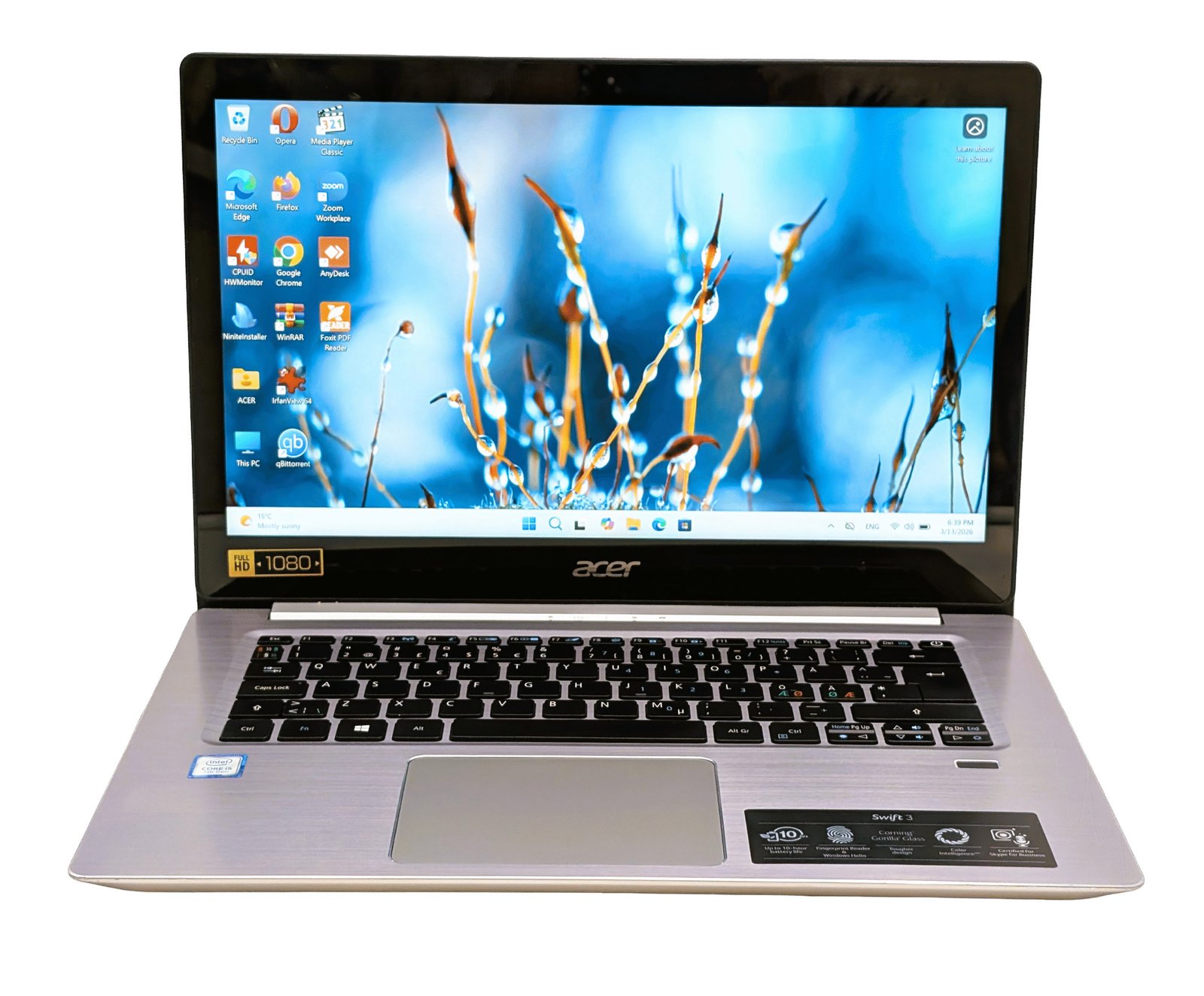 Acer Swift 3 SF314-52 / i5-7200U / 4GB / 256GB (ODNOWIONY)