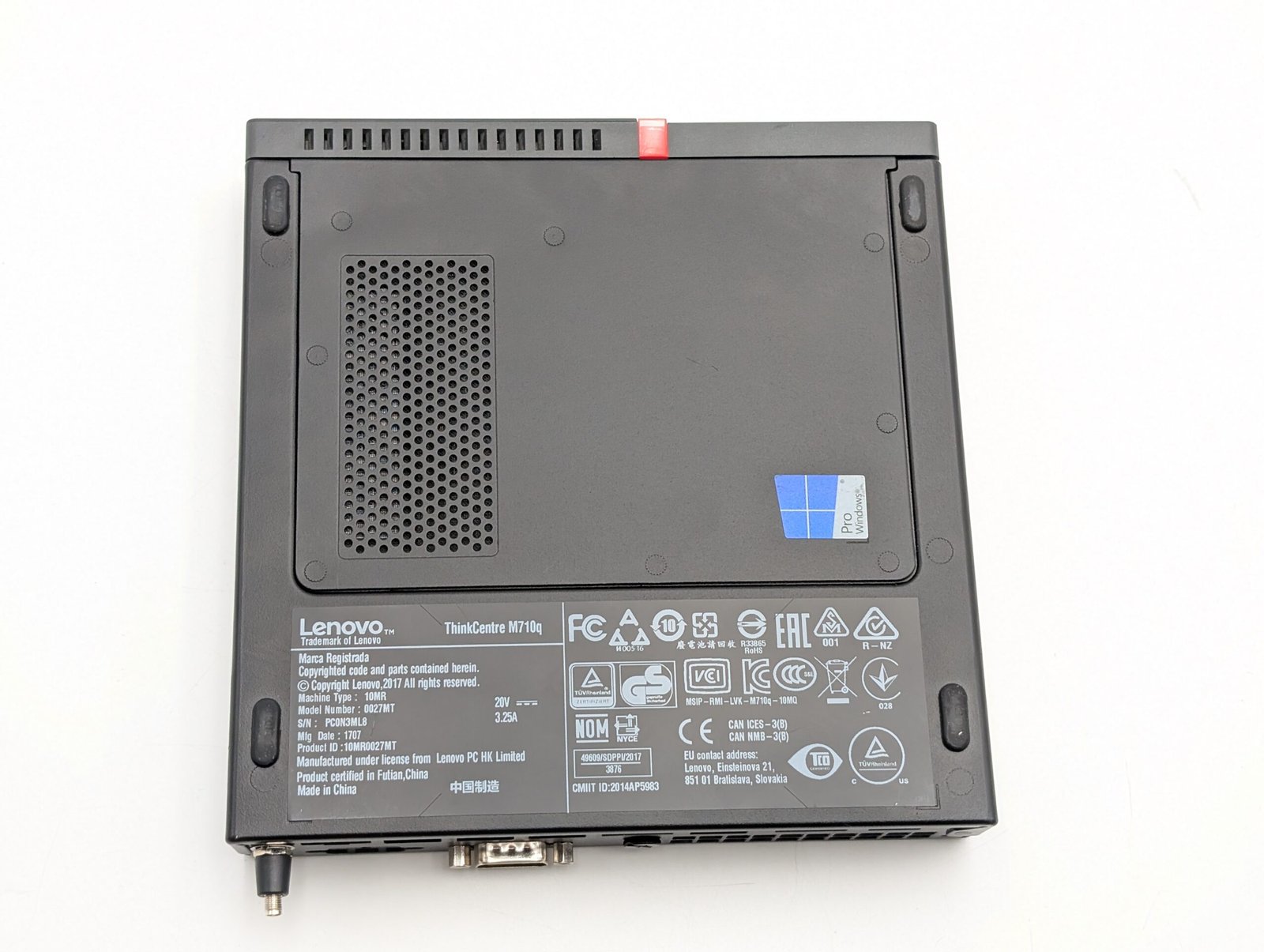 Lenovo ThinkCentre M710q Tiny / i5-7500T / 8GB / 128GB + 320GB (ODNOWIONY)