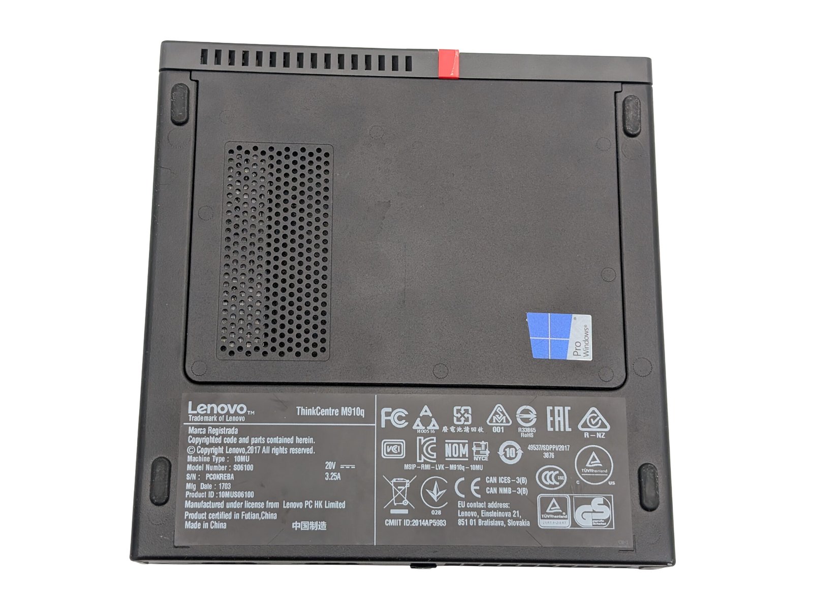 Lenovo ThinkCentre M910q Tiny/i5-7500T/8GB/256GB (ODNOWIONY)