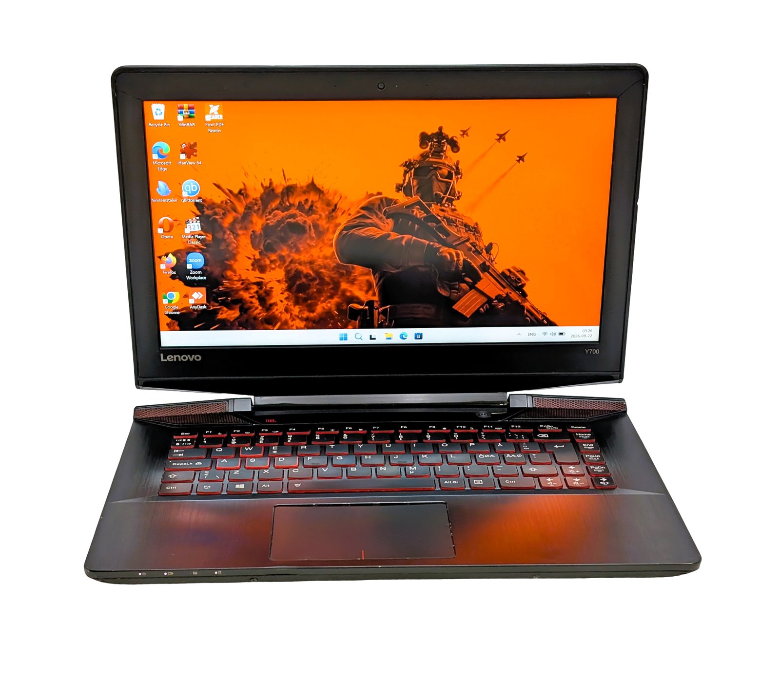 Lenovo IdeaPad Y700-14ISK/i5-6300HQ/8GB/256GB/R9 M275X 4GB (ODNOWIONY)