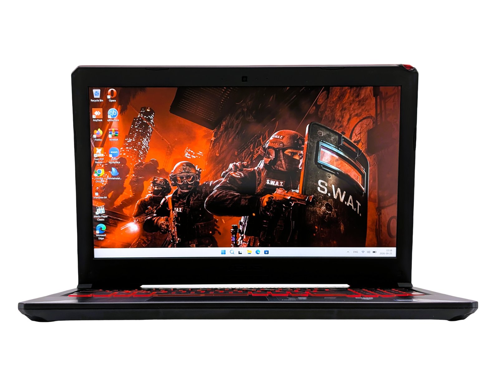 ASUS TUF FX504GM / i7-8750H / 16GB / 256GB+320GB / GTX 1060 6GB (ODNOWIONY)