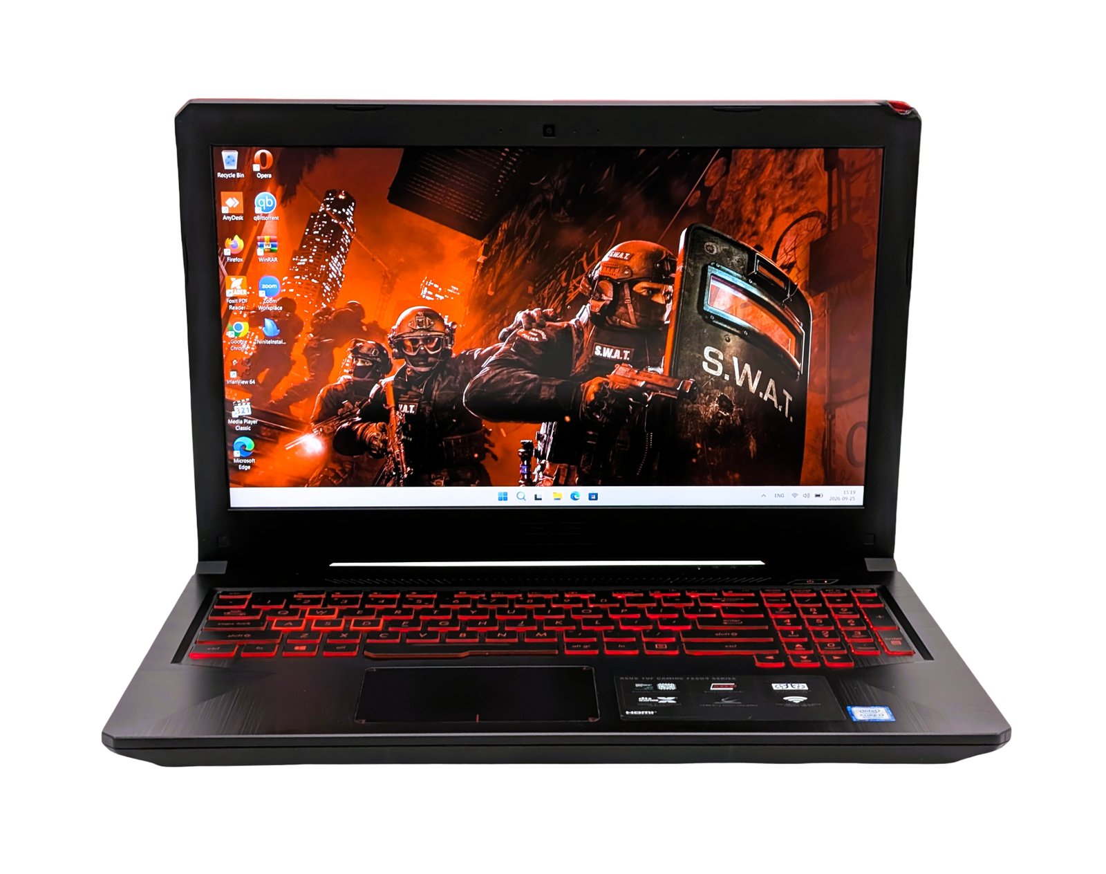ASUS TUF FX504GM / i7-8750H / 16GB / 256GB+320GB / GTX 1060 6GB (ODNOWIONY)