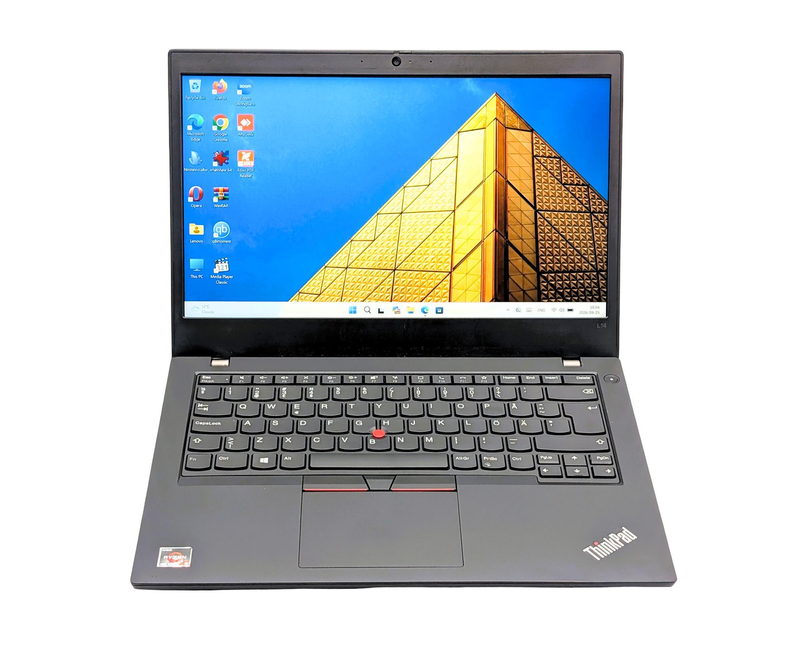 Lenovo ThinkPad L14 Gen 1/Ryzen 5-4500U/16GB/256GB (ODNOWIONY)
