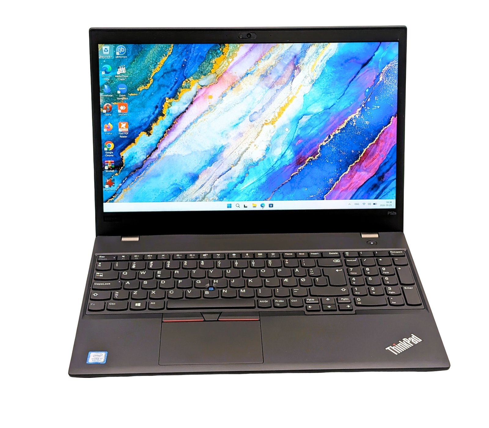 Lenovo ThinkPad P52s / i7-8550U / 32GB / 256GB / Quadro P500 2GB (ODNOWIONY)
