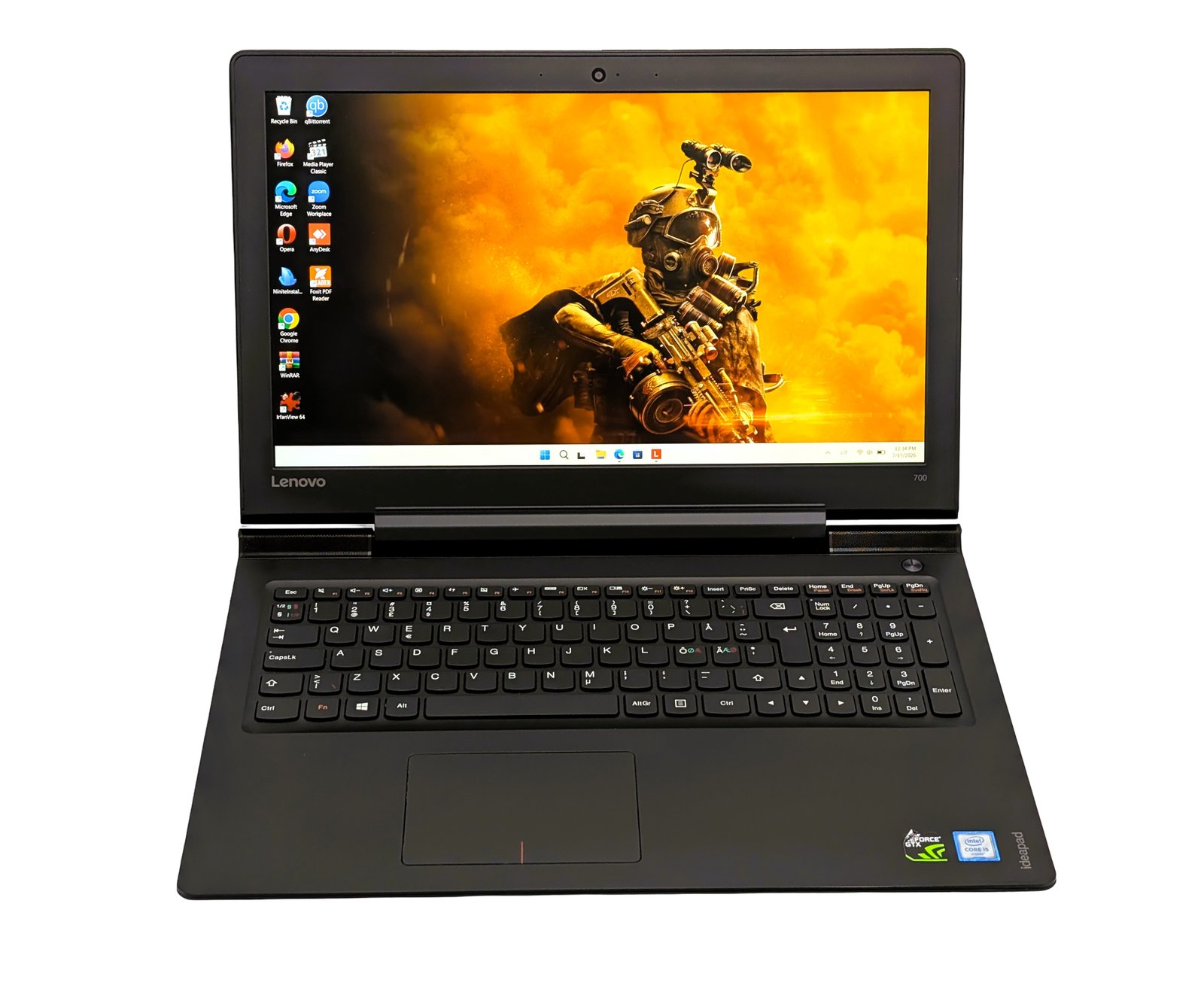 Lenovo IdeaPad Y700-14ISK/i5-6300HQ/8GB/256GB/R9 M275X 4GB (ODNOWIONY) (Kopija)